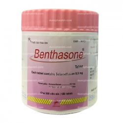 Thuốc kháng viêm tổng hợp BENTHASONE - Betamethasone 0,5mg