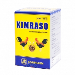 Thuốc KIMRASO điều trị sỏi thận, sỏi mật, Chai 60 viên
