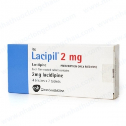 Thuốc Lacipil 2mg, Hộp 28 viên