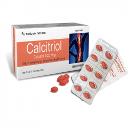 Thuốc Loãng Xương Calcitriol DHG, Hộp 30 viên
