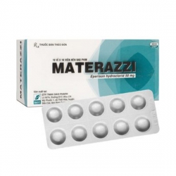Thuốc MATERAZZI - Eperison HCl 50mg | Hộp 10 vỉ x 10 viên