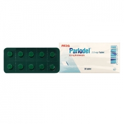 Thuốc Meda Parlodel 2.5mg, Hộp 30 viên