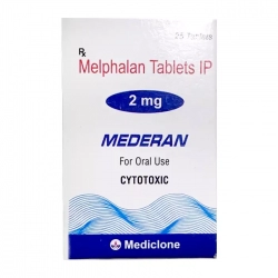 Thuốc Mediclone Mederan Melphalan 2mg, Chai 25 viên