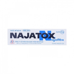 Thuốc mỡ bôi ngoài da Najatox 40g
