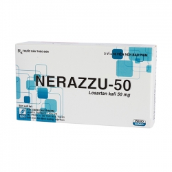 Thuốc NERAZZU - Losartan kali 50mg | Hộp 3 vỉ x 10 viên