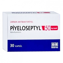 Thuốc nhiễm trùng đường tiết niệu Piyolseptyl Nitrofurantoin 50mg