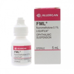 Thuốc nhỏ mắt FML Fluorometholone 0,1% | Hộp 1 lọ 5 ml