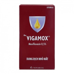 Thuốc nhỏ mắt kháng sinh Vigamox 0.5% 5ml