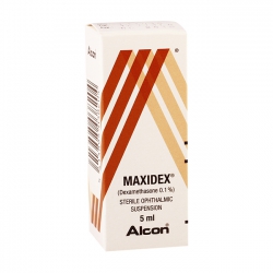 Thuốc nhỏ mắt Maxidex | Hộp 1 lọ 5 ml