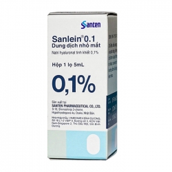 Thuốc nhỏ mắt Sanlein 0,1% | Hộp 1 lọ 5ml