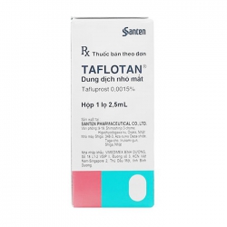 Thuốc nhỏ mắt Santen Taflotan 0,015mg/ml, Hộp 2,5ml