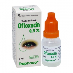 Thuốc nhỏ mắt Traphaco Ofloxacin 0,3% Chai 5ml