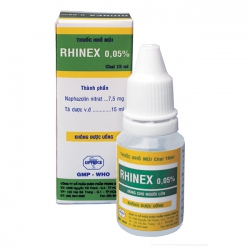 Thuốc nhỏ mũi RHINEX 0,05% TW25, 15 ml