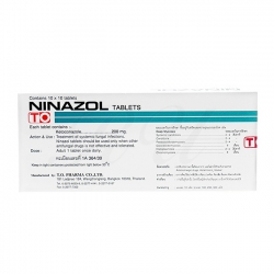 Thuốc Ninazol, Hộp 10 vỉ x 10 viên