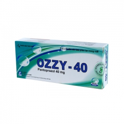 Thuốc Ozzy-40 - Pantoprazol 40mg, Hộp 3 vỉ x 10 viên