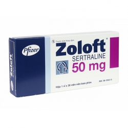 Thuốc hướng thần Pfizer Zoloft ( Sertraline 50mg )