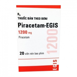 Thuốc Piracetam 1200mg Egis, Hộp 20 viên
