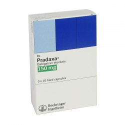 Thuốc Pradaxa 150Mg, Hộp 3 vỉ x 10 viên