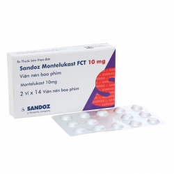 Thuốc Sandoz Montelukast FCT 10mg, Hộp 28 viên