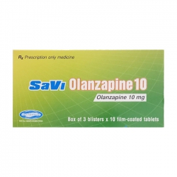 Thuốc Savi Olanzapine 10mg 3 vỉ x 10 viên