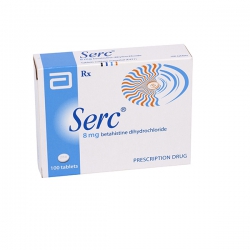Thuốc SERC 8mg điều trị chóng mặt do nguyên nhân tiền đình