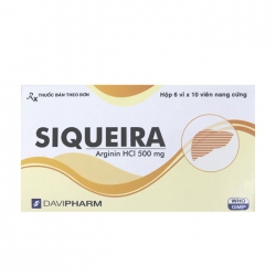 Thuốc Siqueira 500mg, Hộp 60 viên