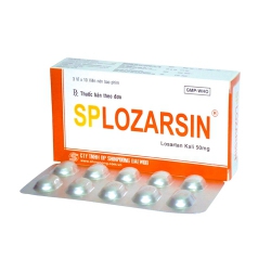 Thuốc SP Lozarsin, Losartan 50mg Shinpoong, Hộp 30 viên