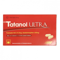 Tatanol Ultra, Hộp 30 viên