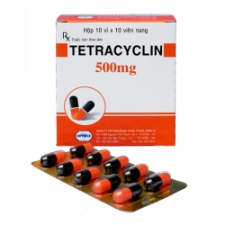 Thuốc TETRACYCLIN 500mg TW25, Hộp 100 viên