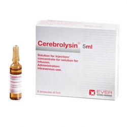 Thuốc tiêm bổ não Cerebrolysin 5ml, Hộp 5 ống