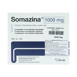 Thuốc tiêm Somazina 1000mg Inj, Hộp 5 ống
