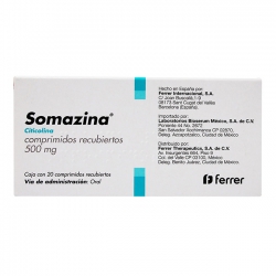 Thuốc tiêm Somazina 500mg Inj, Hộp 5 ống