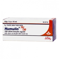 Thuốc tiêm tiểu đường Lilly Humulin 70/30 10ml