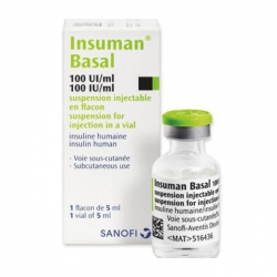 Thuốc tiểu đường Insuman Basal 100IU/ml