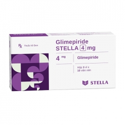 Thuốc tiểu đường Stella Glimepiride Stella 4mg