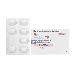 Thuốc tiểu đường AstraZeneca Xigduo XR 10mg/500mg, Hộp 28 viên