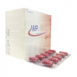 Thuốc tiêu hóa AMP-GININE - Arginin HCl 200mg