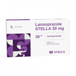 Thuốc tiêu hóa Stella Lansoprazol Stella 30mg