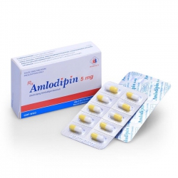 Thuốc tim mạch Amlodipin 5mg Domesco