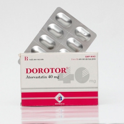 Thuốc tim mạch Dorotor 40mg Domesco