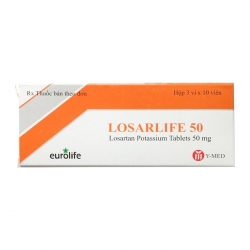 Thuốc tim mạch Eurolife Losalife 50, Hộp 30 viên