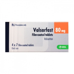 Thuốc tim mạch Krka Valsarfast 80mg 28 viên