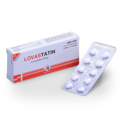 Thuốc tim mạch Lovastatin 20mg Domesco
