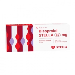 Thuốc tim mạch Stella Bisoprolol 10mg 3 Vỉ x 10 Viên