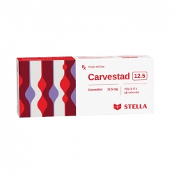 Thuốc tim mạch Stella Carvestad 12,5mg