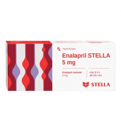 Thuốc tim mạch Stella Enalapril 5mg