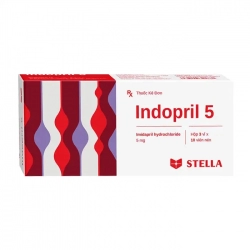 Thuốc tim mạch Stella Indopril 5mg