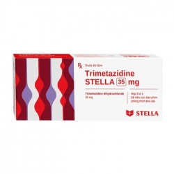 Thuốc tim mạch Trimetazidine Stella 35mg, Hộp 30 Viên