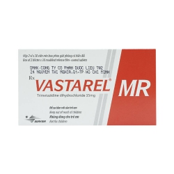 Thuốc tim mạch Vastarel MR  35mg, Hộp 60 viên