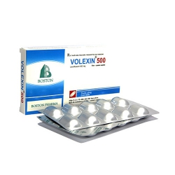 Thuốc kháng sinh Volexin 500 mg, Hộp 20 viên